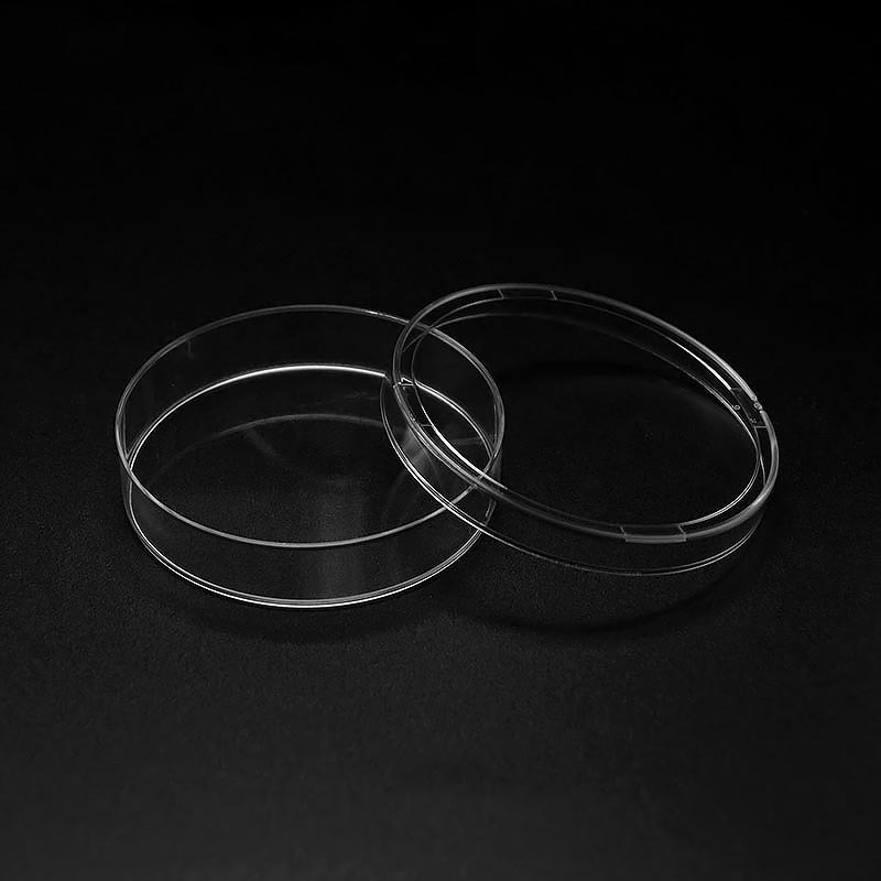Vented PS Petri Dish with lid 70x15mm China Factory